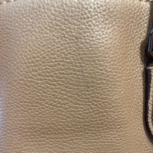 ⭐️SOLD⭐️ Coach Brooke Carryall In Pewter/Stone pebble leather - Picture 7 of 11